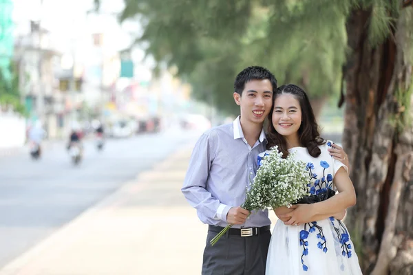 Asiático pré casamento — Fotografia de Stock