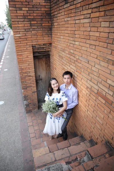 Asian pre wedding — Stock Photo, Image