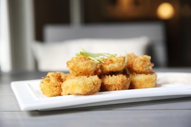 İtalyan kızarmış kalamar kalamar