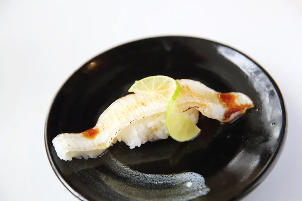 Japanese cuisine Enkawa (halibut) Sushi — Stock Photo, Image