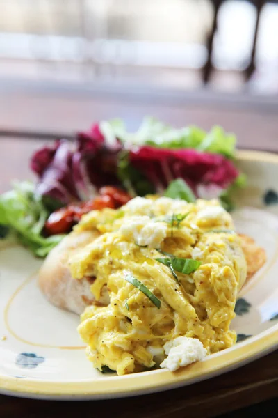 Scrambled egg — Stock Photo, Image