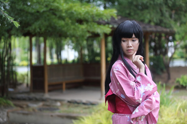 Girl with yukata
