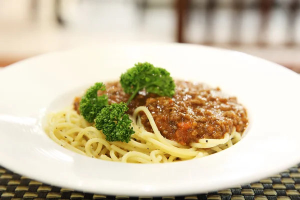 Espaguetis boloñeses —  Fotos de Stock