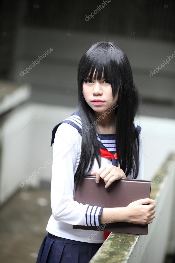 Asian Schoolgirl Stock Photo Asian Schoolgirl Stock Photo