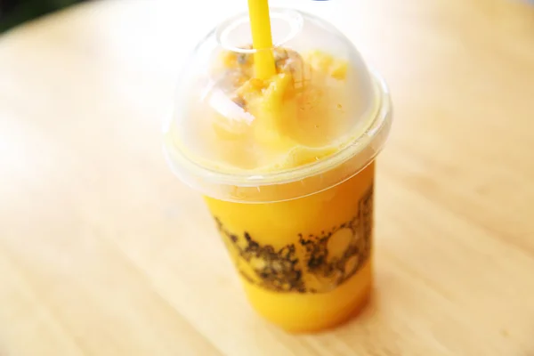 芒果冰沙汁 — 图库照片