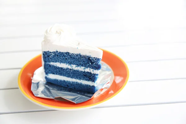 Torta blu — Foto Stock