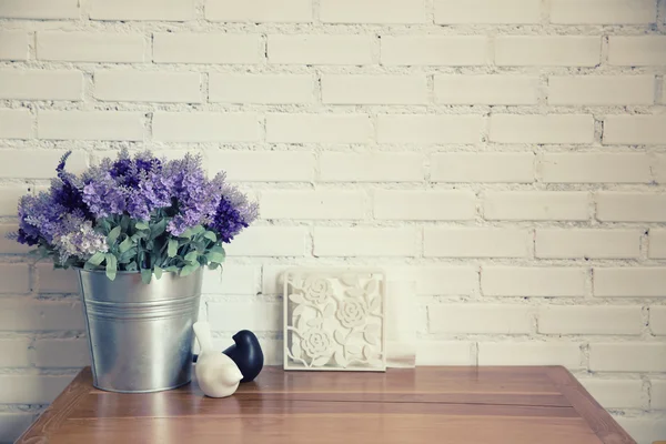 Flower in jar — Stock Photo, Image