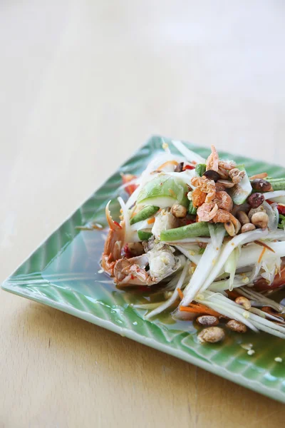 Insalata di papaya verde — Foto Stock