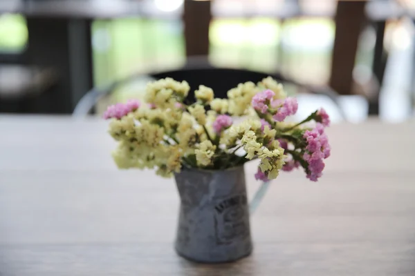 Flower in jar — Stock Photo, Image