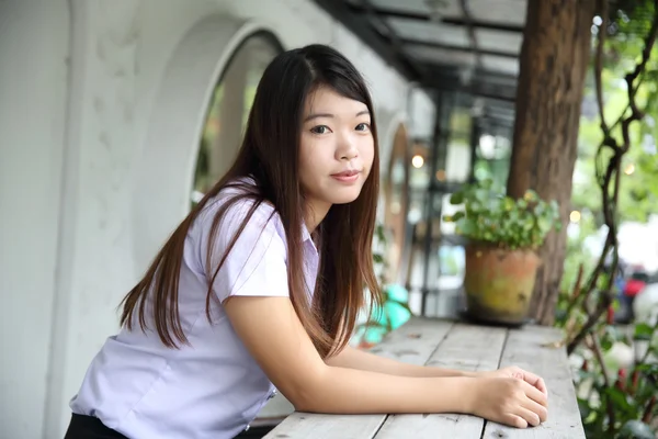 Ázsiai diák portré — Stock Fotó
