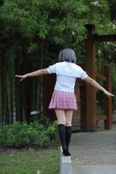 Asiática escuela chica —  Fotos de Stock