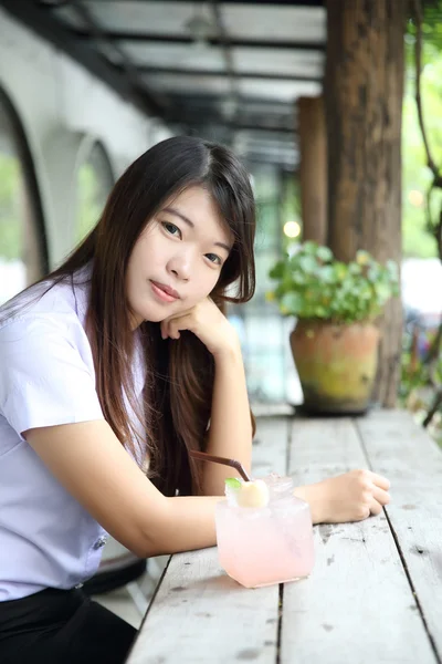 Asiático estudante retrato — Fotografia de Stock