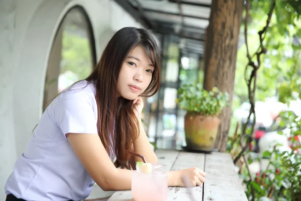 Asiático estudante retrato — Fotografia de Stock