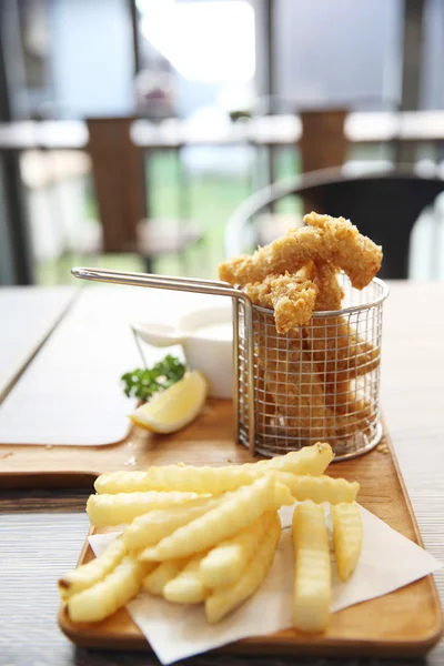 Fish and chips — Stock Photo, Image