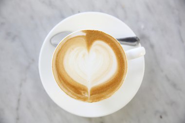 sıcak kahve yakın çekim