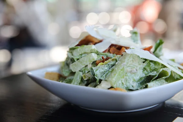 Caesar salad in close up — Stock Photo, Image