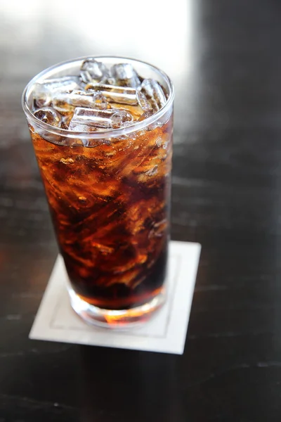 Cola in close-up — Stockfoto