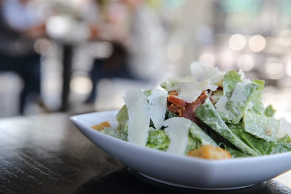 Caesar salad in close up — Stock Photo, Image