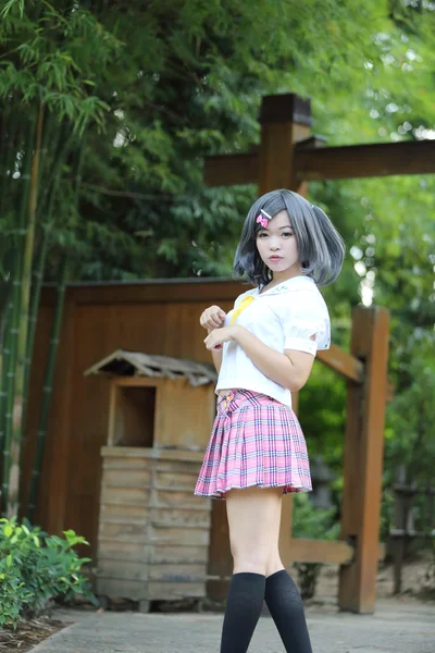 Asian School Girl Outfit