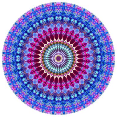 Renkli geometrik Mandala