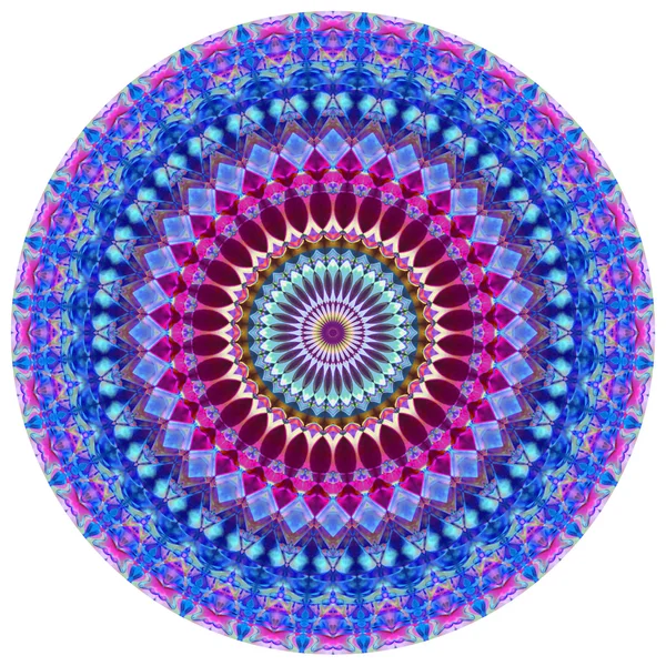 Barevné geometrické Mandala — Stock fotografie