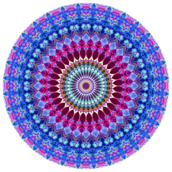 Mandala geométrica colorida — Fotografia de Stock