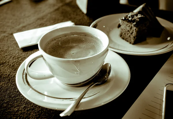 Taza de café capuchino — Foto de Stock