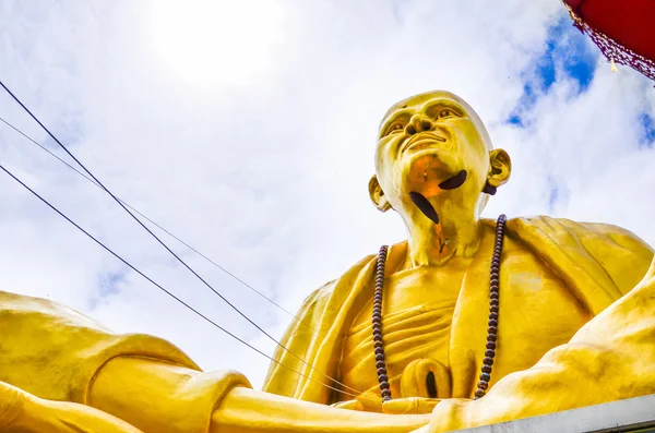 Lamphun großer buddha — Stockfoto