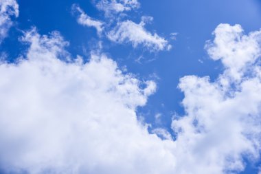 Mavi gökyüzü arkaplanı 