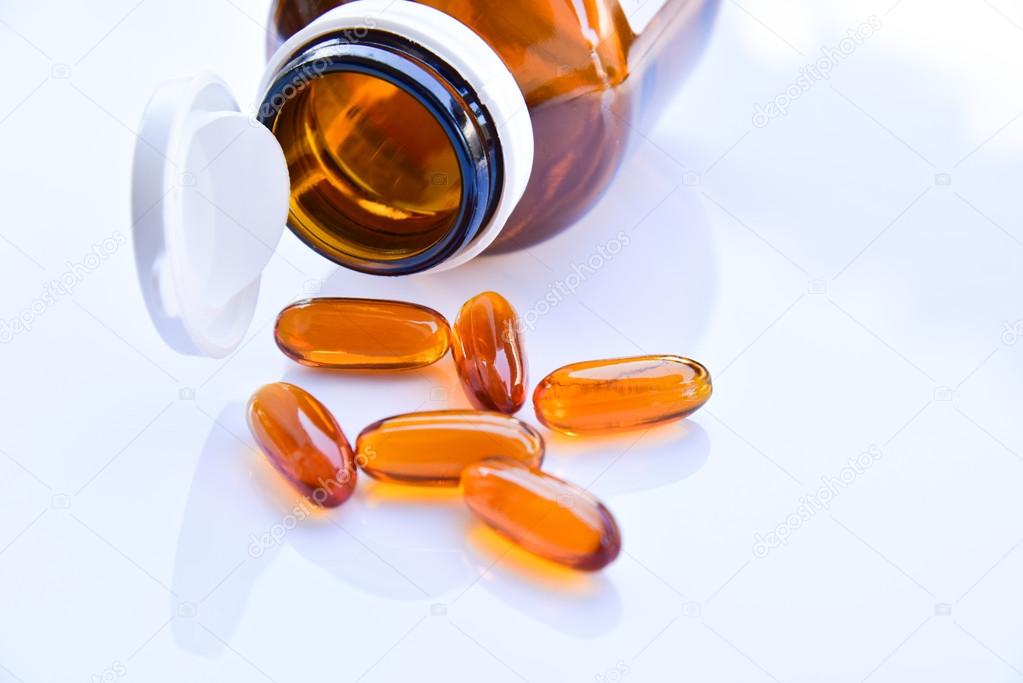 Lecithin supplement capsules