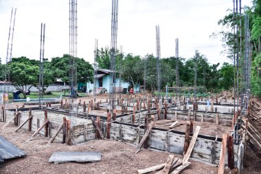 Vakıf için beton temeller