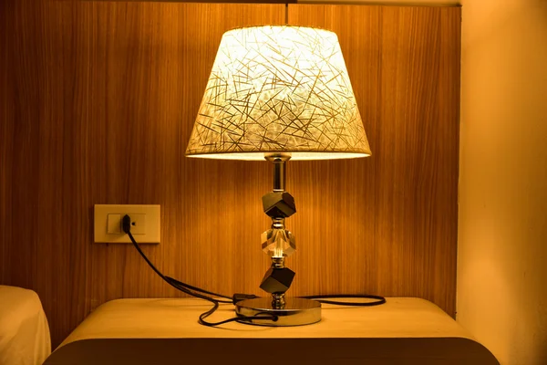 Eski masa lambası — Stok fotoğraf