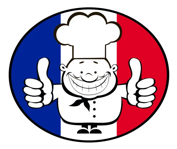 Heureux chef — Image vectorielle