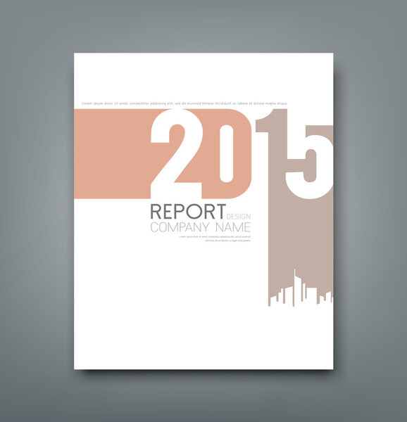 Обложка отчета красочные квадратные рисунки фона
