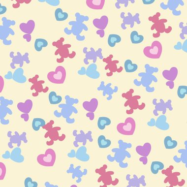 Bebek ayılar ile seamless modeli