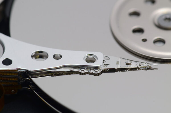 Disassembled HDD