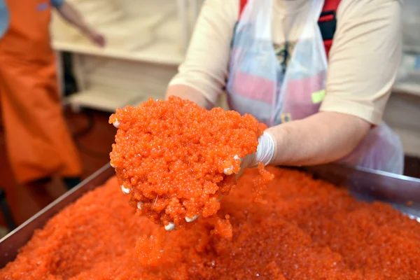 Somon caviarsalmon havyar işlenmesi