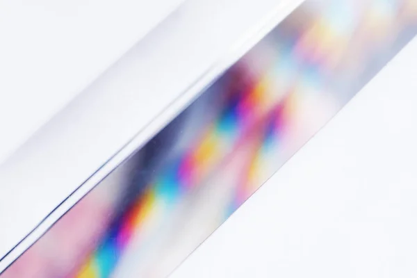 Una Macro Increíble Hermosa Con Espacio Claridad Sobre Prisma Cristal — Foto de Stock