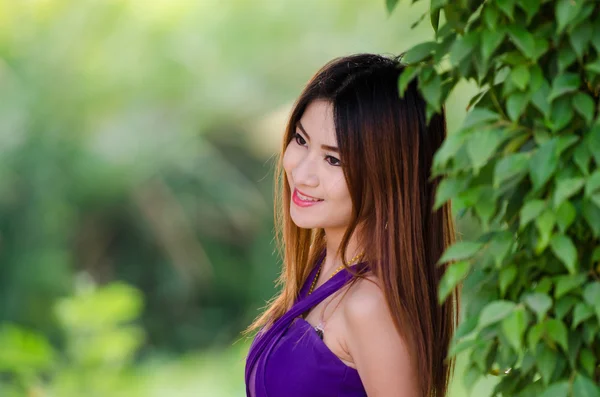 Portrait of a Asian woman. — Stock Photo, Image