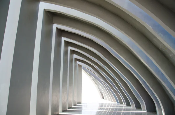 Arkitektoniska utformningen av Tom korridor. — Stockfoto