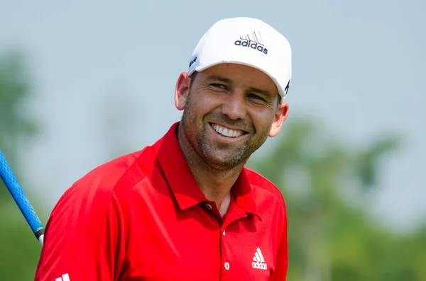 Sergio Garcia in Thailand Golfkampioenschap 2015 — Stockfoto