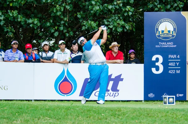 Kiradech Aphibarnrat in Thailand Golf Championship 2015 — Stock Photo, Image
