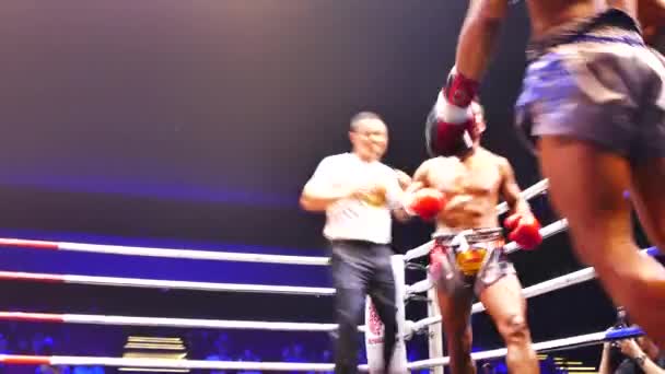 Día de Muaythai (boxeo tailandés ) — Vídeos de Stock