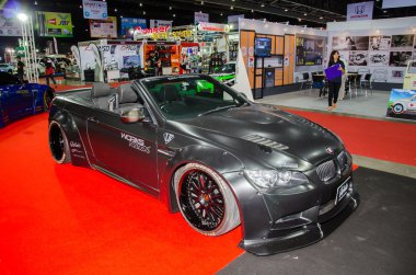 BMW araba Bangkok uluslararası Auto Salon 2016 ekranda