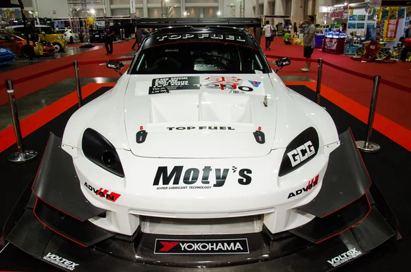 Honda S 2000 Top fuel car on display di Bangkok International Au — Stok Foto