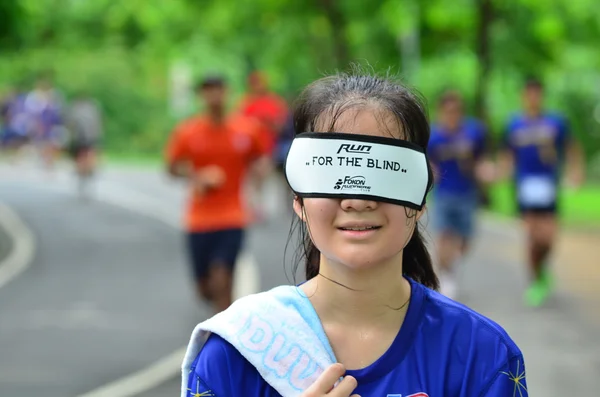 Lopen voor de Blind # 2 — Stockfoto