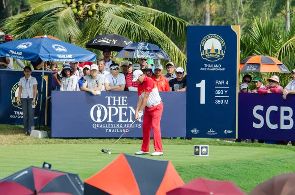 Sam Brazel i Thailand Golf Championship 2015 — Stockfoto