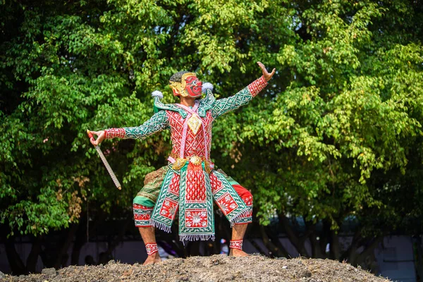 Giant Personage Drama Ramayana Hoogste Podiumkunsten Van Thailand — Stockfoto