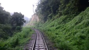 Tren tüneli hareketi. HD