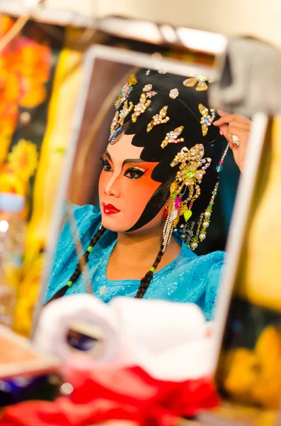 Chinesische Opernsängerin — Stockfoto